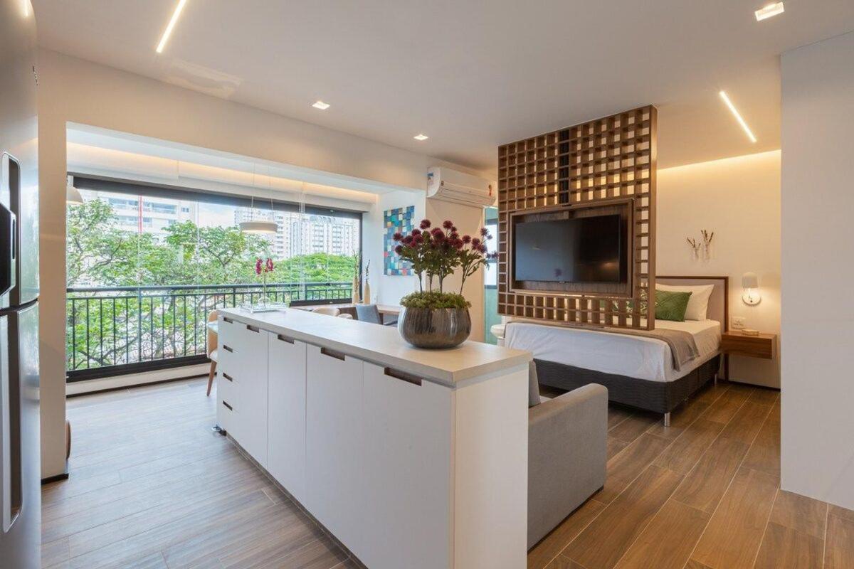 Easy Star - Luxuoso Studio No Coracao Do Campo Belo - Hc01H Apartment São Paulo Luaran gambar