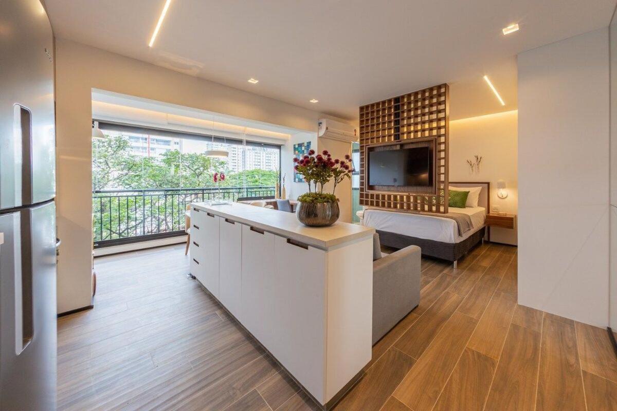 Easy Star - Luxuoso Studio No Coracao Do Campo Belo - Hc01H Apartment São Paulo Luaran gambar
