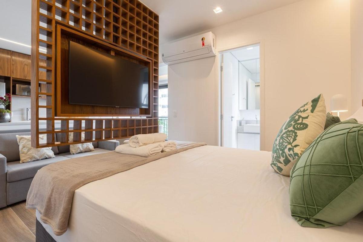 Easy Star - Luxuoso Studio No Coracao Do Campo Belo - Hc01H Apartment São Paulo Luaran gambar