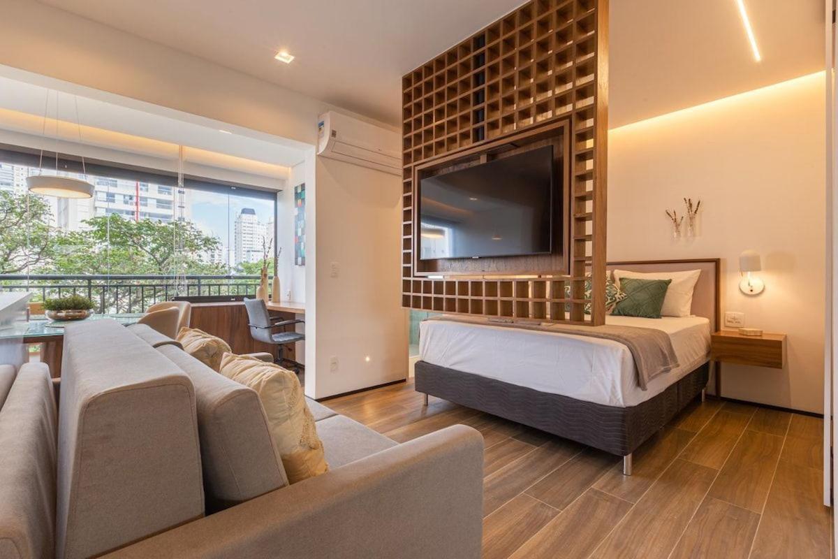 Easy Star - Luxuoso Studio No Coracao Do Campo Belo - Hc01H Apartment São Paulo Luaran gambar